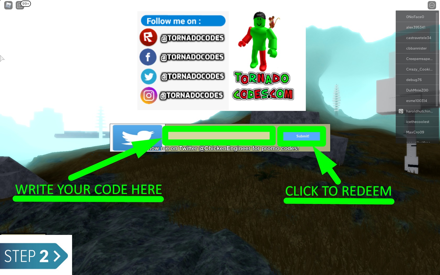 Roblox Dinosaur Simulator Codes List April 2023 Tornado Codes